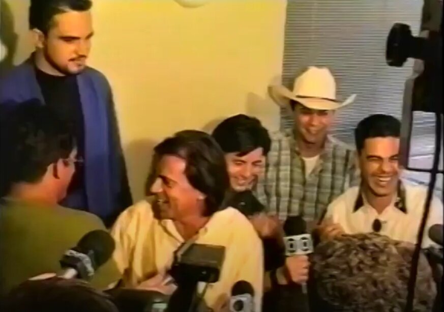 O espetáculo dos “Amigos” no Estádio do Café em 1996