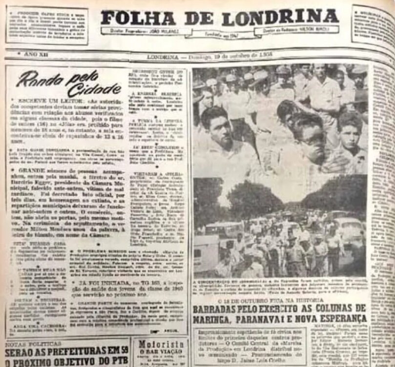 A Marcha da Produção de 1958: a luta dos cafeicultores do Paraná